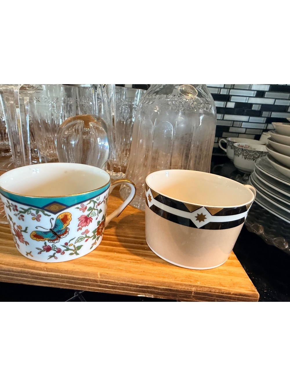 Christian Dior tea cups